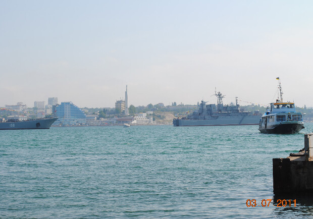 Все желающие в День украинского флота могли зайти на военные корабли.
Фото автора 