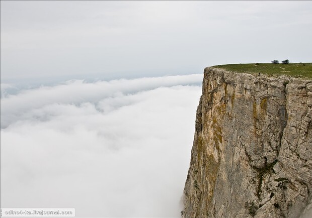 Новость - События - Фотоэкстрим: с крымских гор на облака можно смотреть свысока