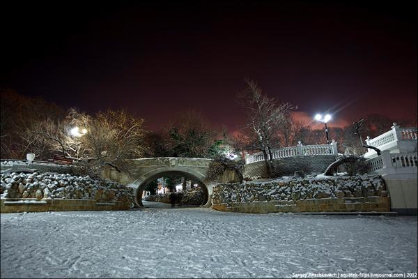 В Севастополь на днях вернутся морозы. Фото aquatek-filips.livejournal.com