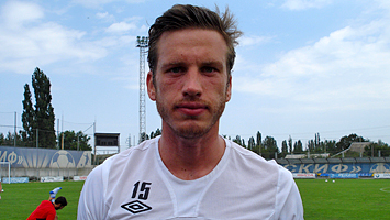 Густав Свенссон – игрок "Таврии". Фото пресс-службы клуба.