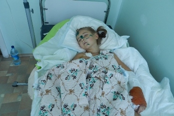 Лечение и реабилитация Дианы займет несколько месяцев. Фото: sevnews.info