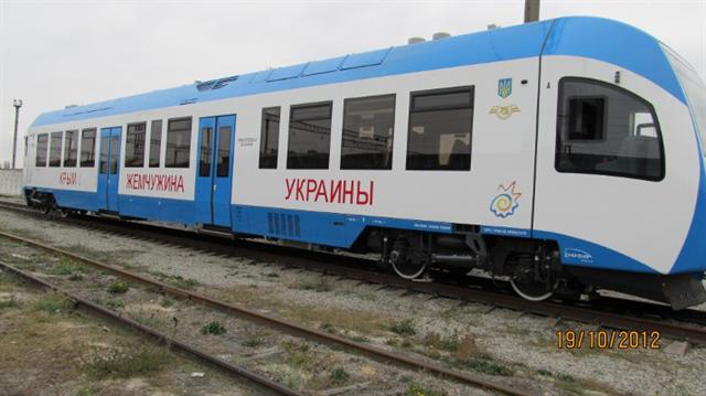 Новый рельсовый автобус готов перевозить пассажиров. Фото пресс-службы Крымской таможни.