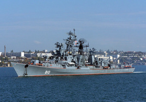 Россия продолжает отправлять корабли к берегам Сирии.
Фото с официального сайта ЧФ.