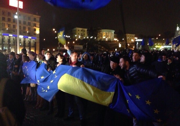 Митинг в Киеве. Фото: Mustafa Nayyem