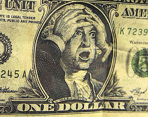 Медленно, но уверенно доллар ползет вниз. Фото взято с сайта blogspot.com