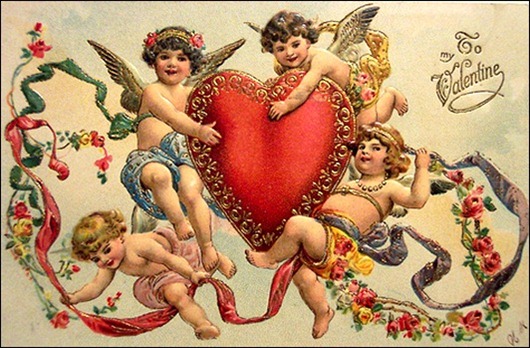 Ретро-валентинки ко Дню всех влюбленных. Фото взято с сайта Forum.grad