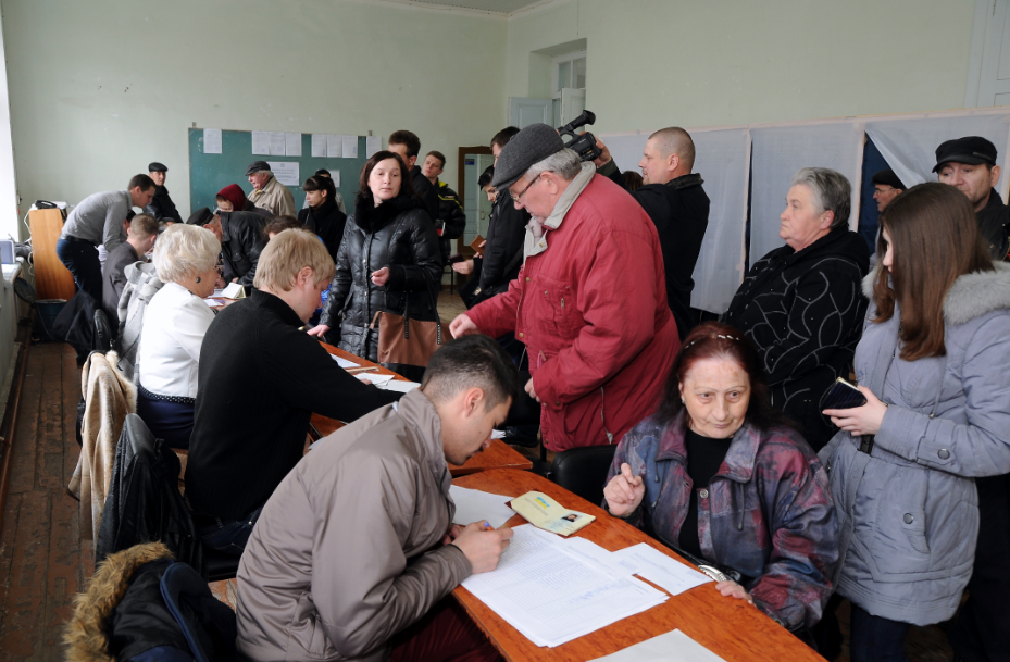 Референдум в Крыму. Фото: tankard39.livejournal.com