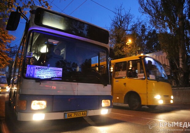 Новость - Транспорт и инфраструктура - Как курсируют ночные автобусы в Симферополе