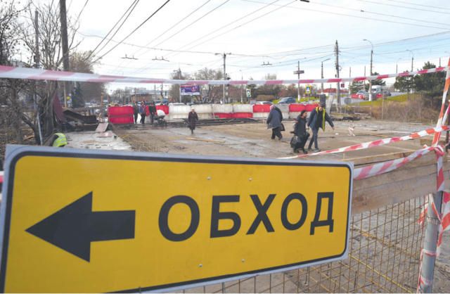 21 февраля перекроют часть моста на ул. Гагарина в Симферополе