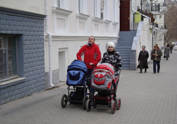 Севастопольские мамы, уже прошедшие испытание родами.
Фото автора