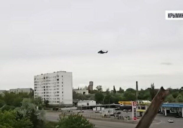 Появились подробности жесткой посадки военного вертолета в Крыму