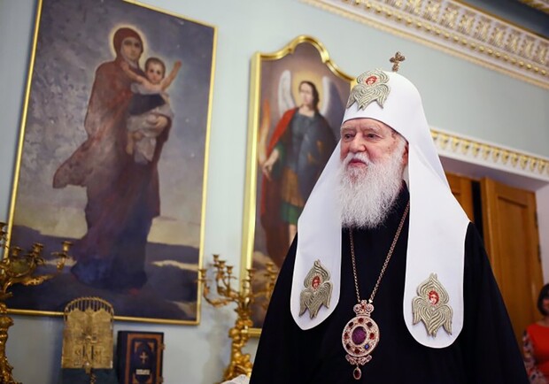 В скором времени Филарет вернется к богослужениям. Фото: УПЦ Киевского патриархата.
