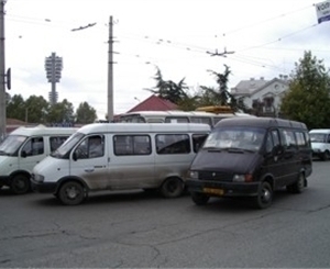 В крымской столице маршрутки перестали пускать в центр города.
Фото "КП"