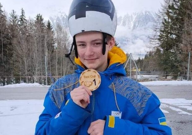 14-летний украинский скелетонист Ярослав Лавренюк выиграл Кубок Тироля. 