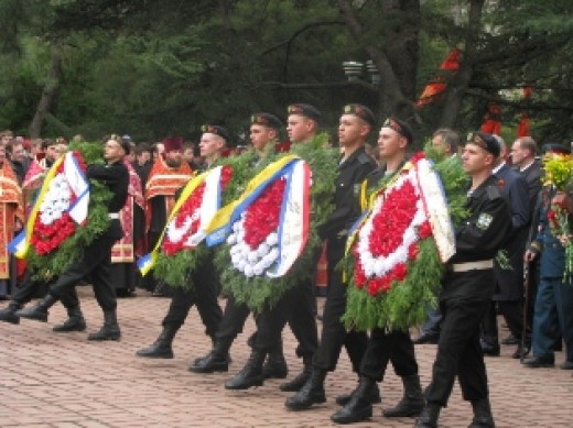 В Симферополе отметили День Победы.