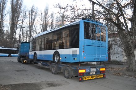 В Ялту поступили специальные - укороченные троллейбусы. Фото КТ