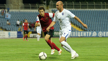 Назаренко стал автором единственного гола. Фото: sctavriya.com