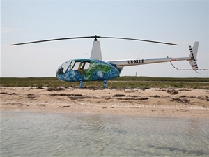 Вертолет Robinson R44 стоит от 320 до 360 тысяч долларов. Фото из соцсетей.