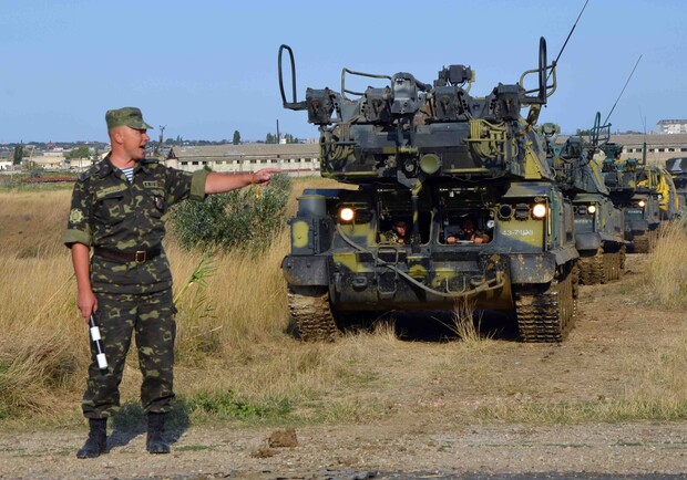 Российские военные сворачиваются? Фото: seabreeze.org.ua