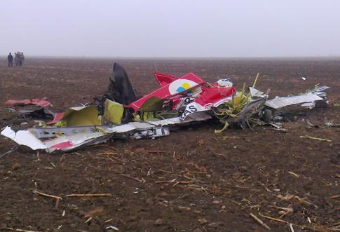 Все пассажиры самолета при крушении погибли. Фото с сайта ГУ МЧС Крыма.