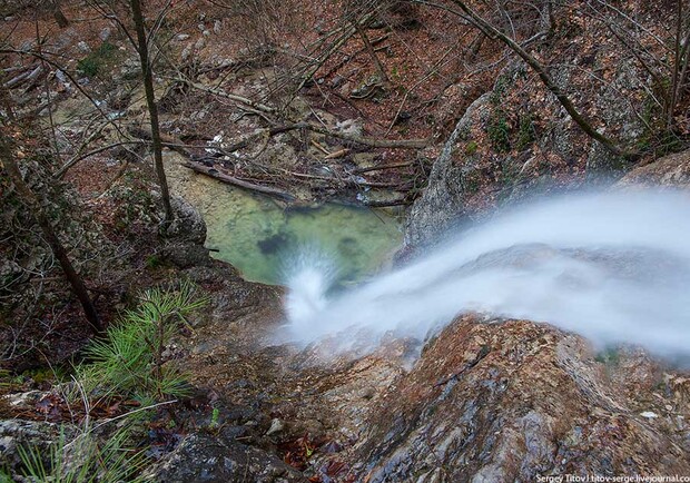 Водопады крыма на машине