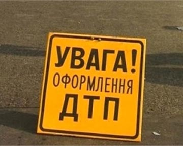 Водитель не удержал машину на дороге. Фото: vu.ua
