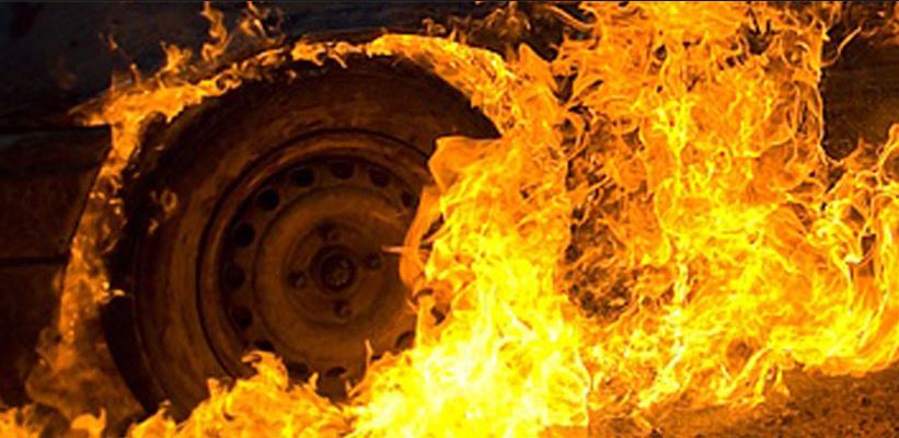 Новость - События - Вспыхнул на ходу: под Симферополем горел автобус с пассажирами