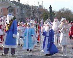 В четверг севастопольские Деды Морозы устроят флеш - моб. Фото с сайта podrobnosti.ua