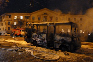 Только благодаря оперативности водителя пассажиры остались живы  Фото с сайта 911sevastopol.org