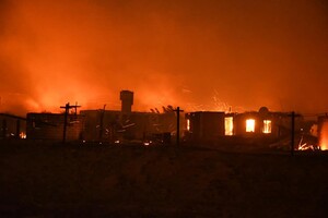 Масштабные пожары в Луганской области: на помощь поехали спасатели из Запорожья фото