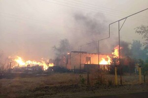 Масштабные пожары в Луганской области: на помощь поехали спасатели из Запорожья фото 2