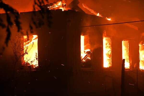 Масштабные пожары в Луганской области: на помощь поехали спасатели из Запорожья фото 3
